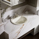 Bryant® 19" round drop-in bathroom sink
