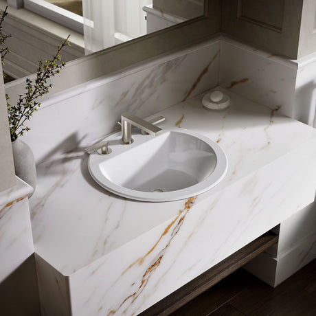 Bryant® 19" round drop-in bathroom sink