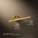 Elate® Double toilet paper holder