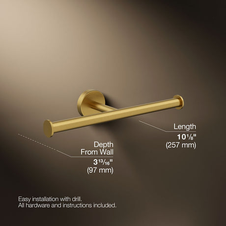 Elate® Double toilet paper holder