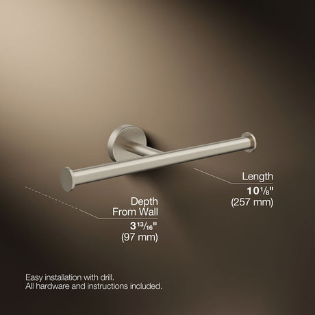 Elate® Double toilet paper holder