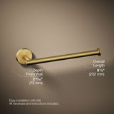 Elate® 9" towel arm