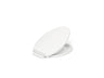 Glissade® ReadyLatch® Quiet-Close™ elongated toilet seat