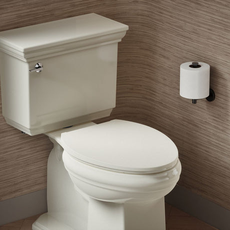 Glissade® ReadyLatch® Quiet-Close™ elongated toilet seat