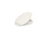Glissade® ReadyLatch® Quiet-Close™ elongated toilet seat