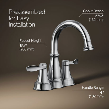 Bellera® Centerset bathroom sink faucet, 1.2 gpm