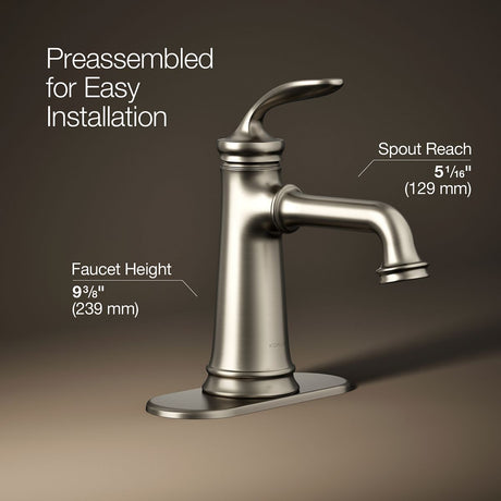 Bellera® Single-handle bathroom sink faucet, 0.5 gpm