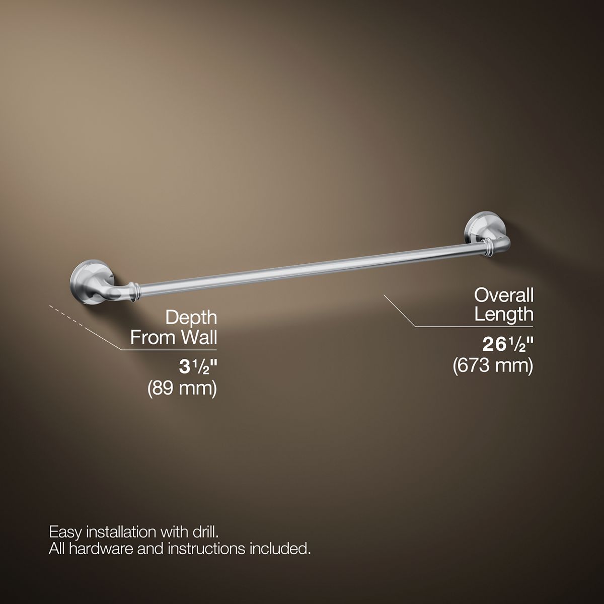 Bellera® 24" towel bar
