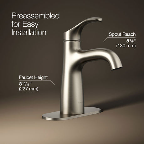 Simplice® Single-handle bathroom sink faucet, 1.0 gpm