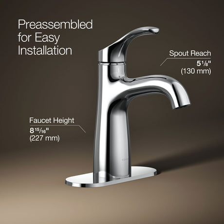 Simplice® Single-handle bathroom sink faucet, 1.2 gpm