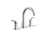 Simplice® Widespread bathroom sink faucet, 0.5 gpm