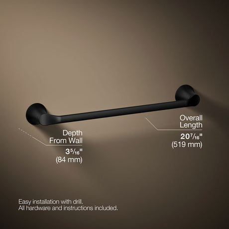 Simplice® 18" towel bar
