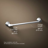 Simplice® 18" towel bar