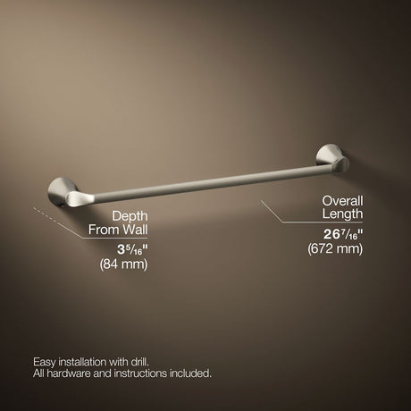 Simplice® 24" towel bar