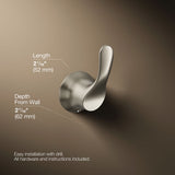 Simplice® Robe hook