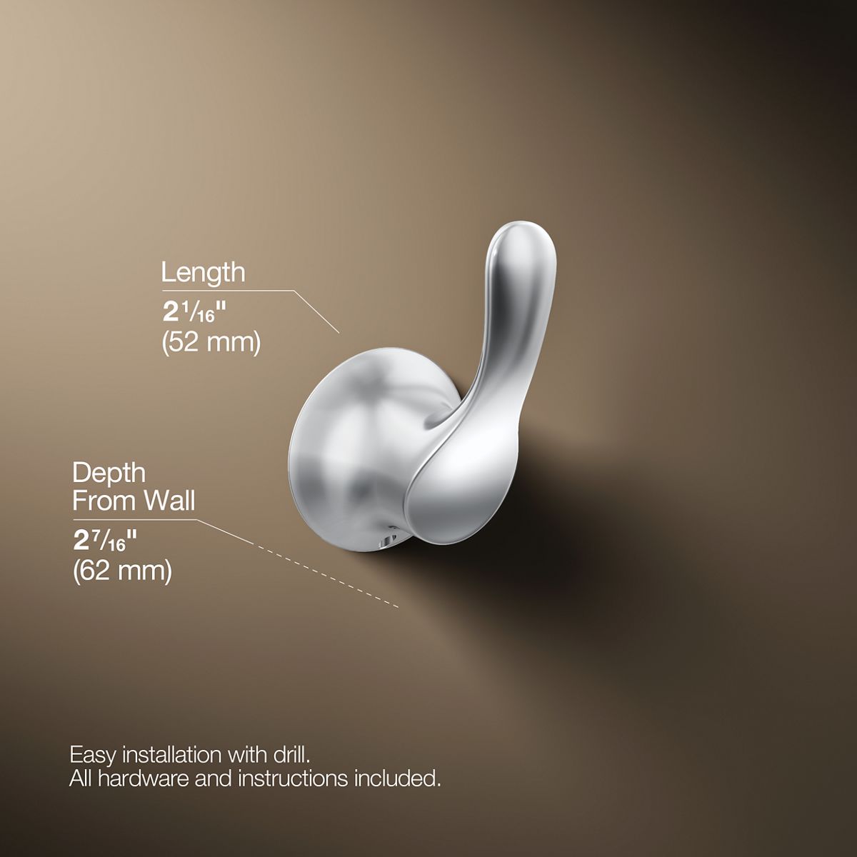 Simplice® Robe hook