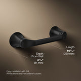 Simplice® Pivoting toilet paper holder
