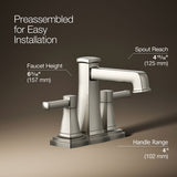 Riff® Centerset bathroom sink faucet, 0.5 gpm
