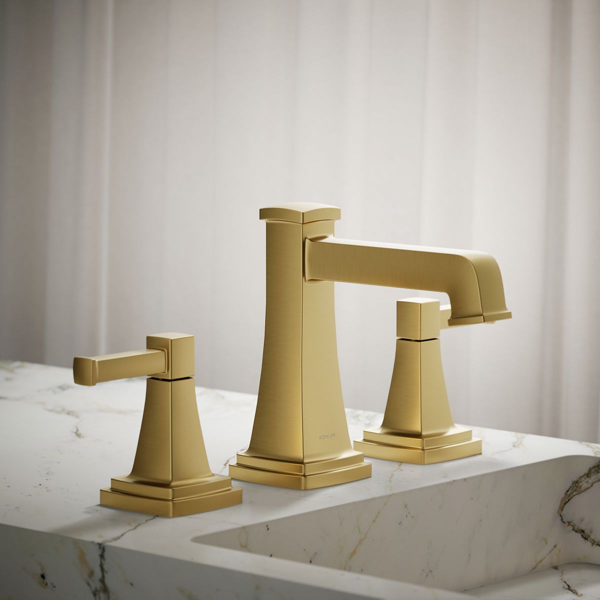 Riff® Widespread bathroom sink faucet, 0.5 gpm