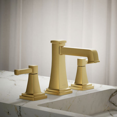 Riff® Widespread bathroom sink faucet, 0.5 gpm
