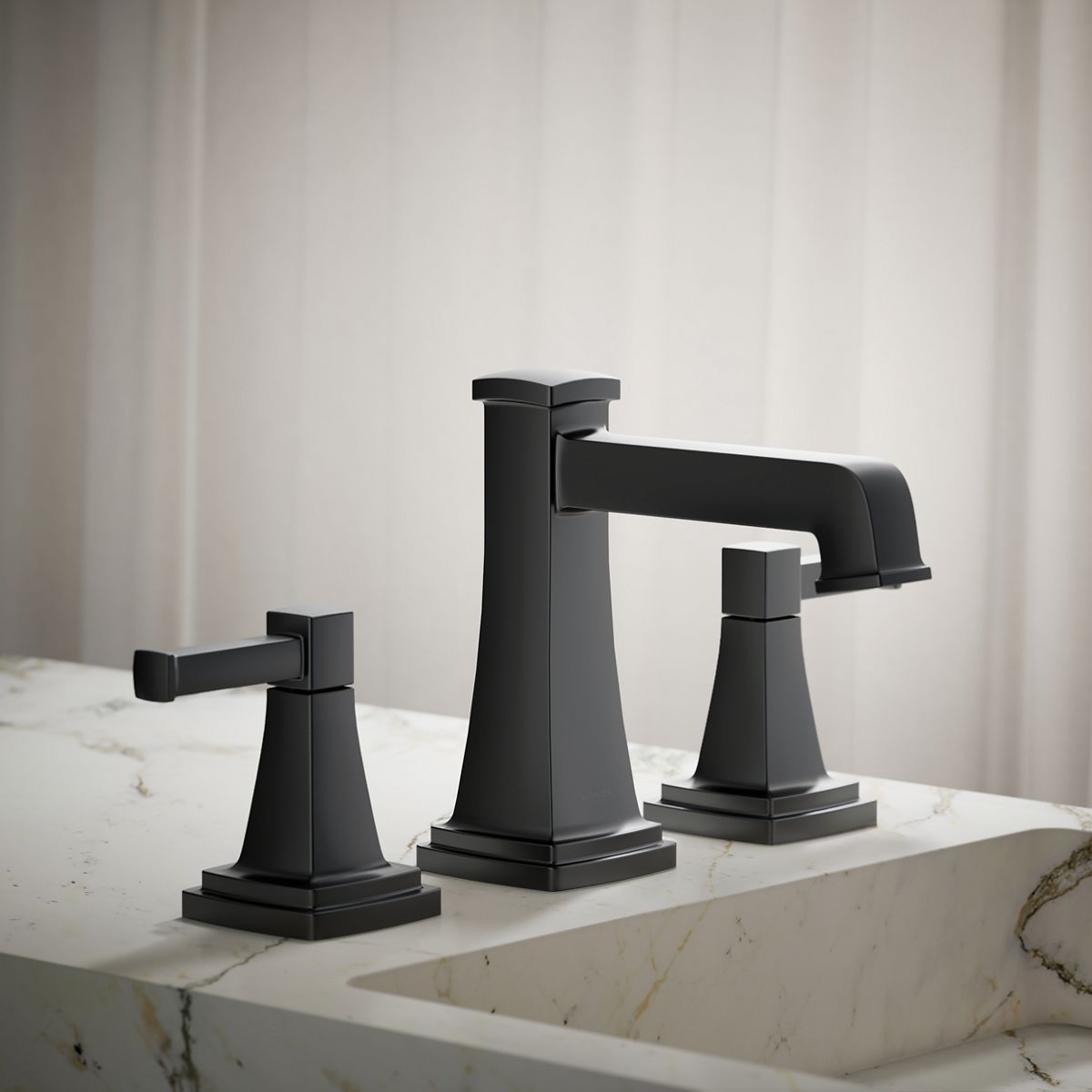 Riff® Widespread bathroom sink faucet, 0.5 gpm