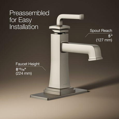 Riff® Single-handle bathroom sink faucet, 1.2 gpm