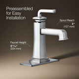 Riff® Single-handle bathroom sink faucet, 0.5 gpm