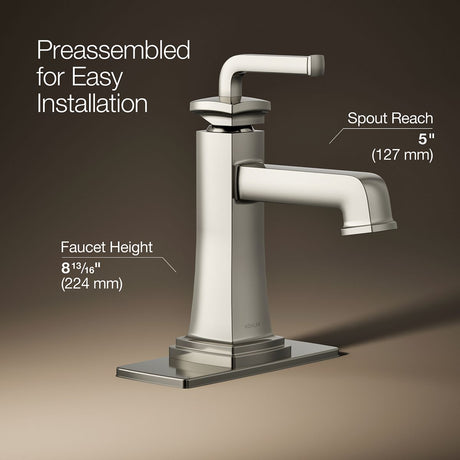 Riff® Single-handle bathroom sink faucet, 0.5 gpm