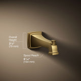 Riff® Wall-mount bath spout with diverter