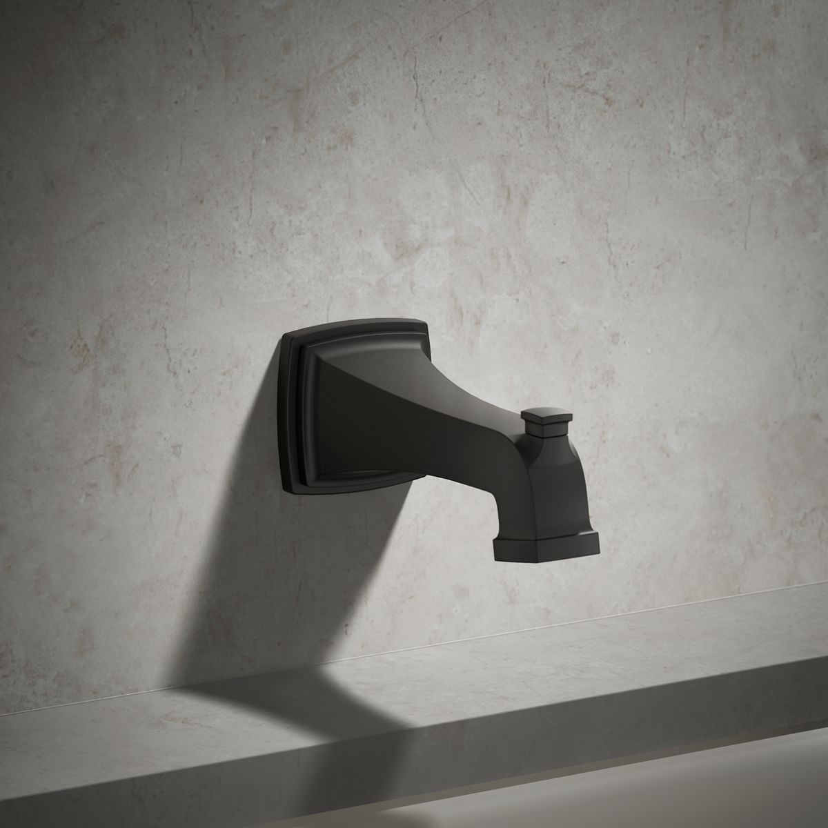 Riff® Wall-mount bath spout with diverter
