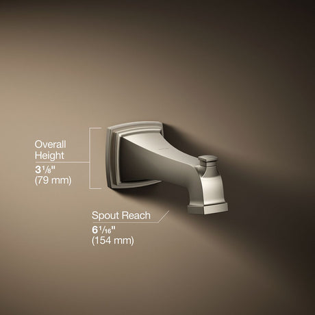 Riff® Wall-mount bath spout with diverter