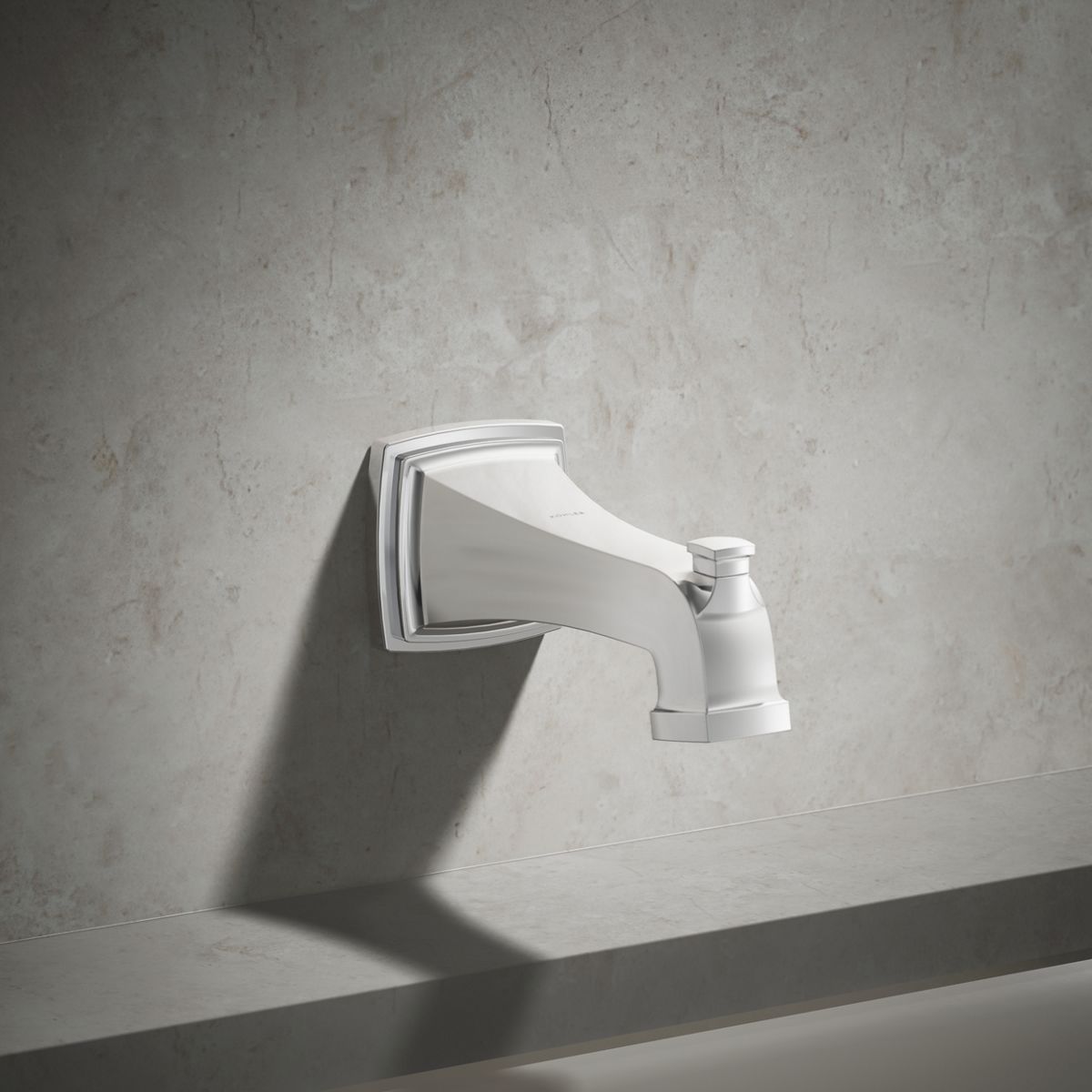 Riff® Wall-mount bath spout with diverter