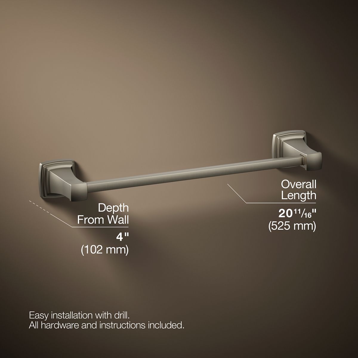 Riff® 18" towel bar