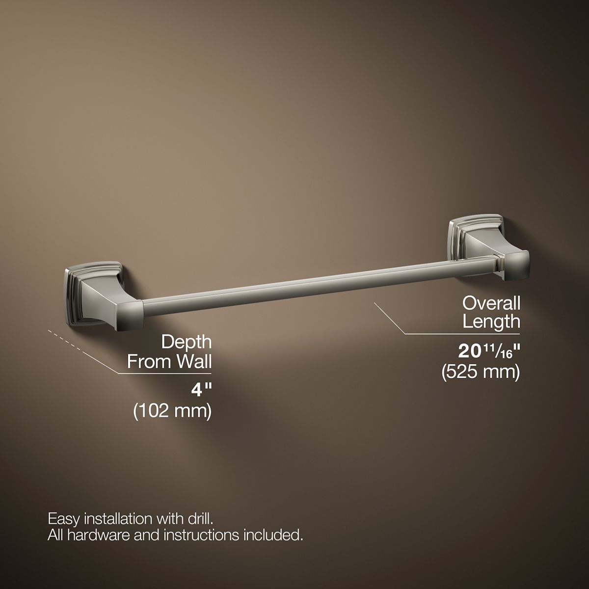 Riff® 18" towel bar