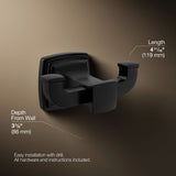 Riff® Double robe hook