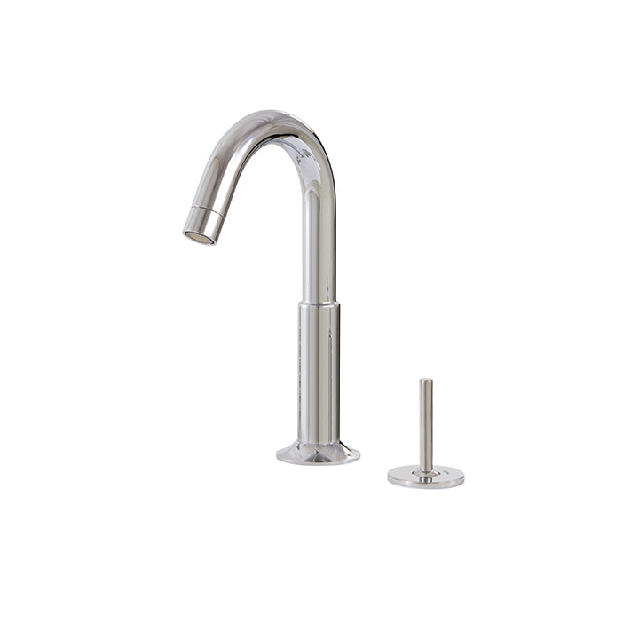2-piece lavatory faucet with side joystick