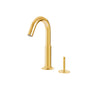 Aquabrass 2-Piece Bathroom Faucet With Side Joystick Chrome - image 4