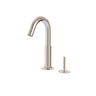 Aquabrass 2-Piece Bathroom Faucet With Side Joystick Chrome - image 3
