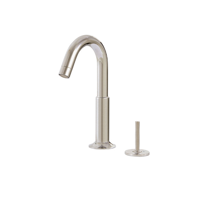 2-piece lavatory faucet with side joystick