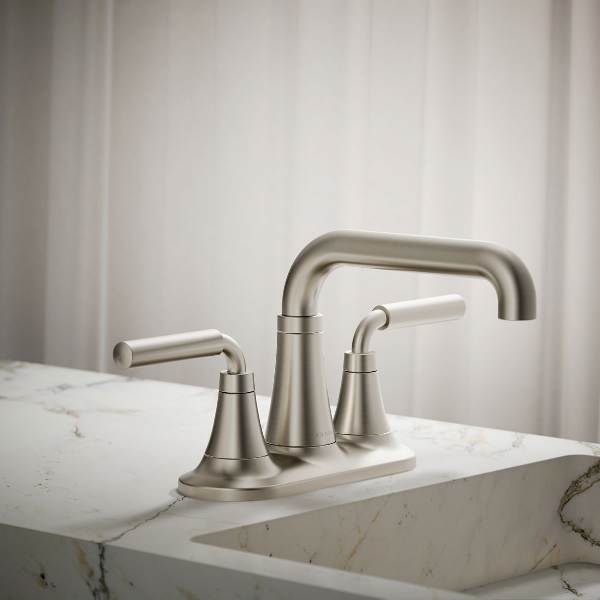 Tone™ Centerset bathroom sink faucet, 1.2 gpm