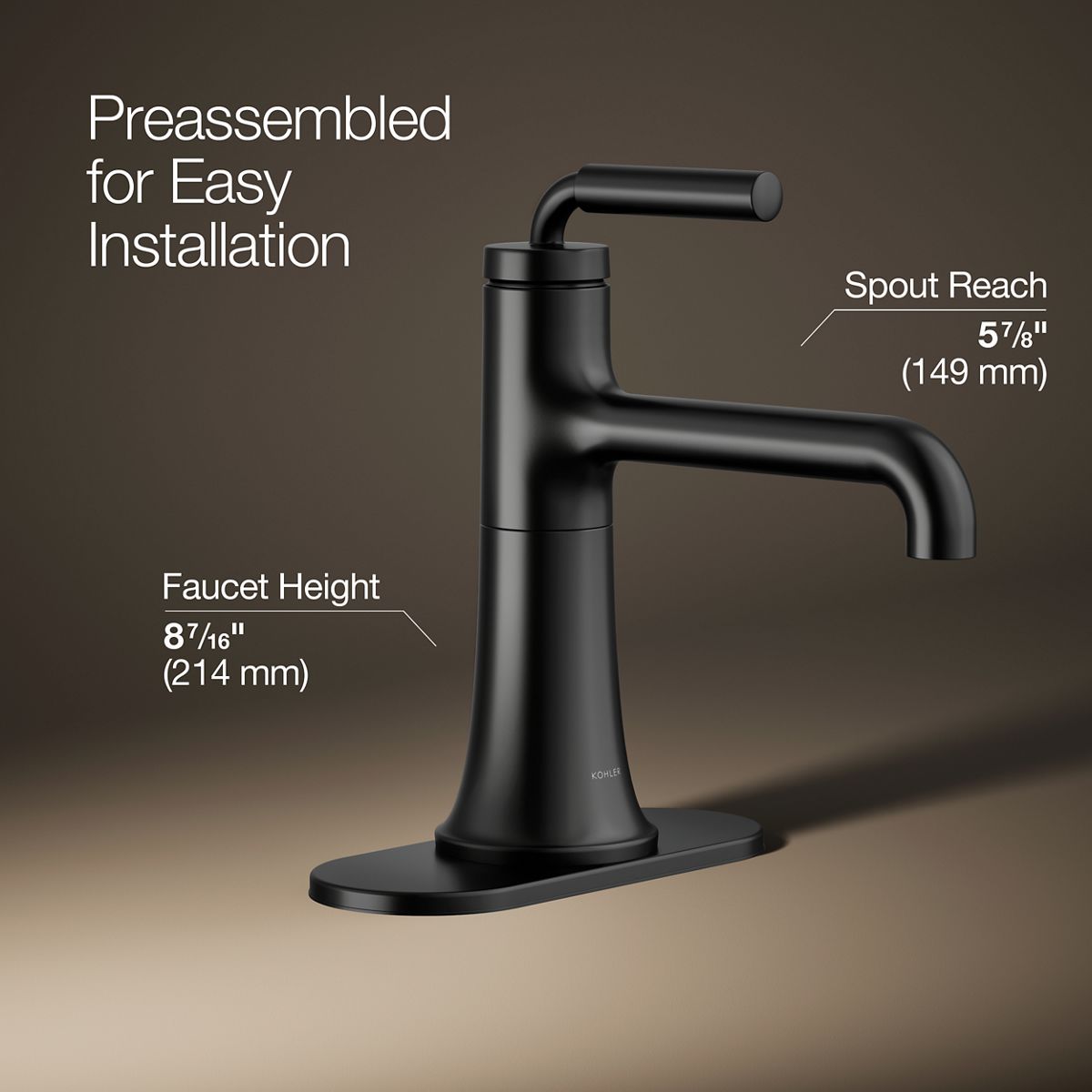 Tone™ Single-handle bathroom sink faucet, 1.2 gpm