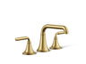 Tone™ Widespread bathroom sink faucet, 0.5 gpm