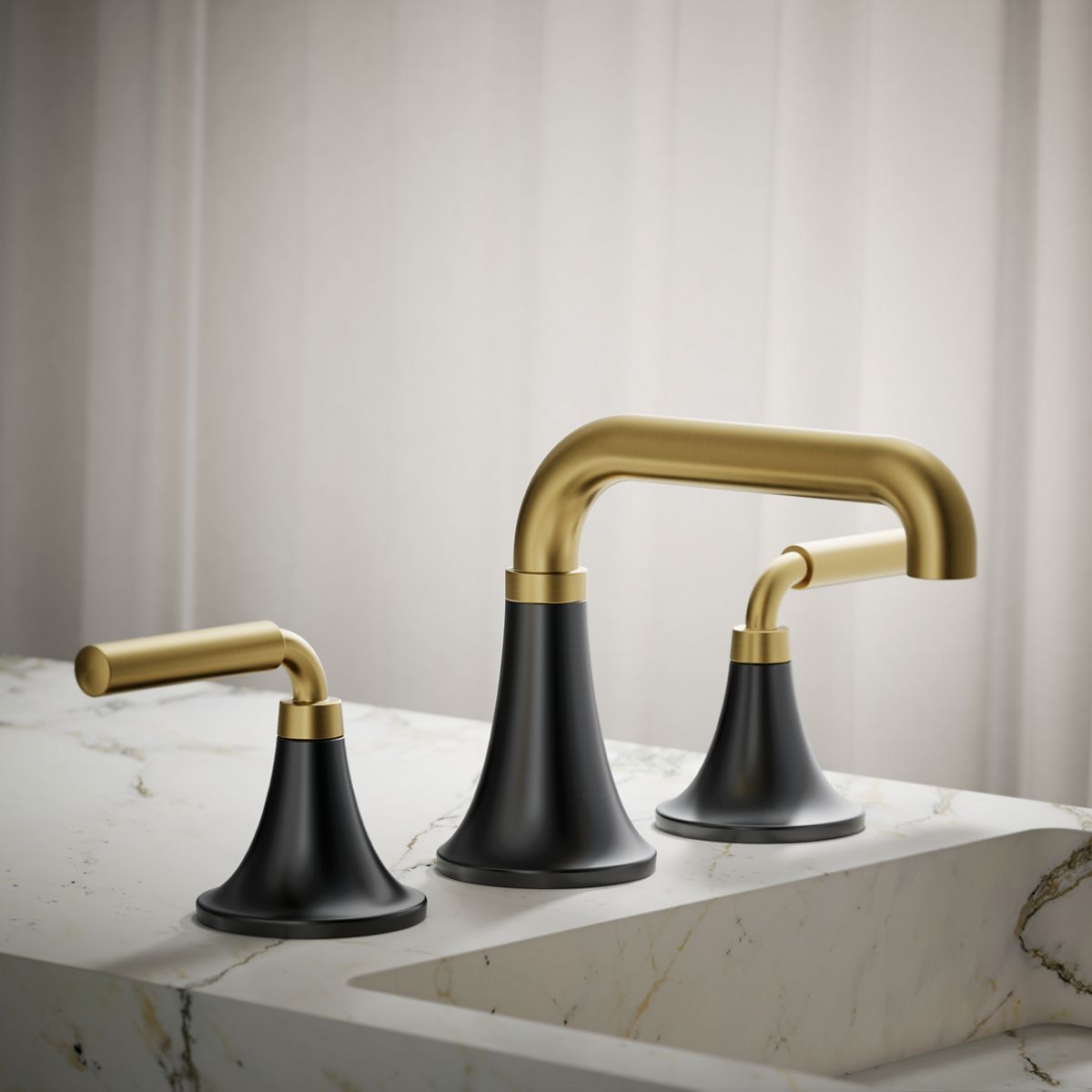 Tone™ Widespread bathroom sink faucet, 1.2 gpm