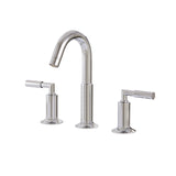 Widespread lavatory faucet