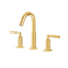 Widespread lavatory faucet