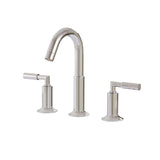 Widespread lavatory faucet