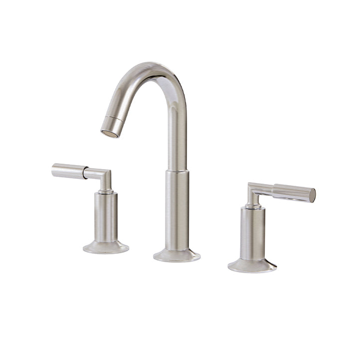 Widespread lavatory faucet