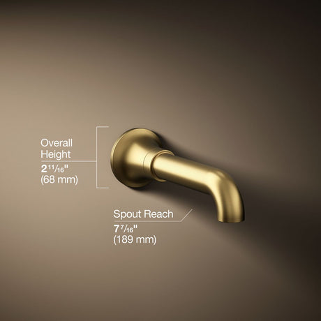 Tone™ Wall-mount bath spout