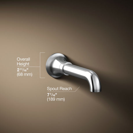 Tone™ Wall-mount bath spout
