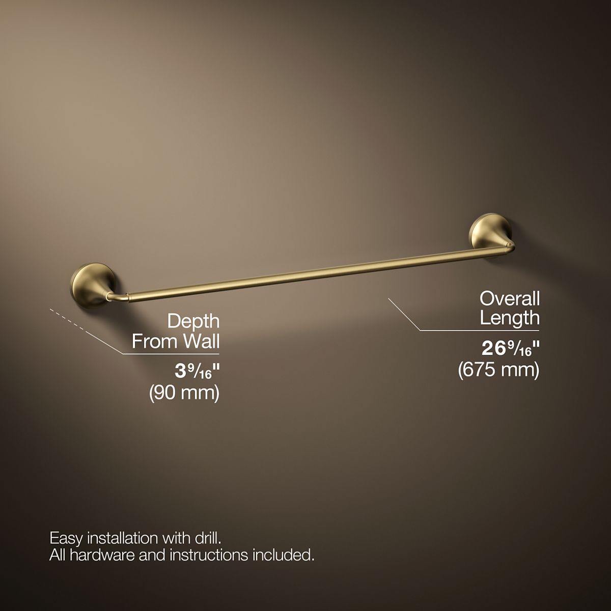 Tone™ 24" towel bar